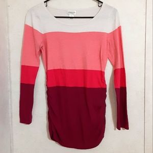 SZ S MOTHERHOOD MATERNITY SWEATER